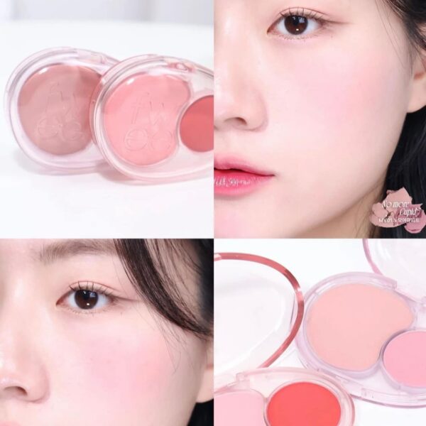 Má Hồng Thạch Fwee Mellow Dual Blush - Image 5