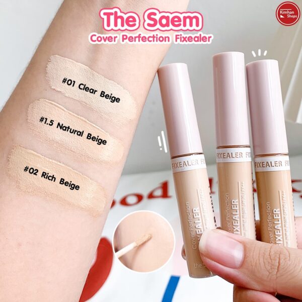 Che Khuyết Điểm The Saem Cover Perfection Fixealer SPF30 PA++ 6.5G - Image 6