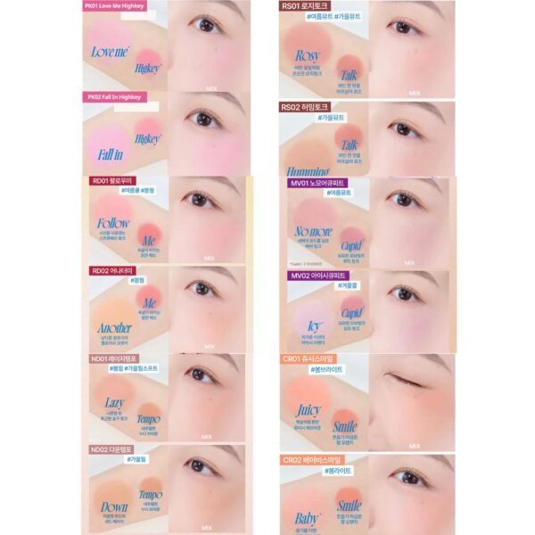 Má Hồng Thạch Fwee Mellow Dual Blush - Image 8