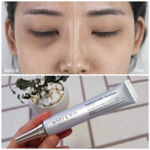 Kem Mắt Mary & May Tranexamic Acid + Glutathione Eye Cream - Image 3