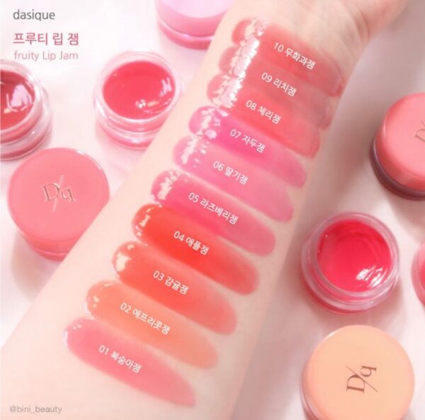 Son Dưỡng Dasique Fruity Lip Jam 4g - Image 5