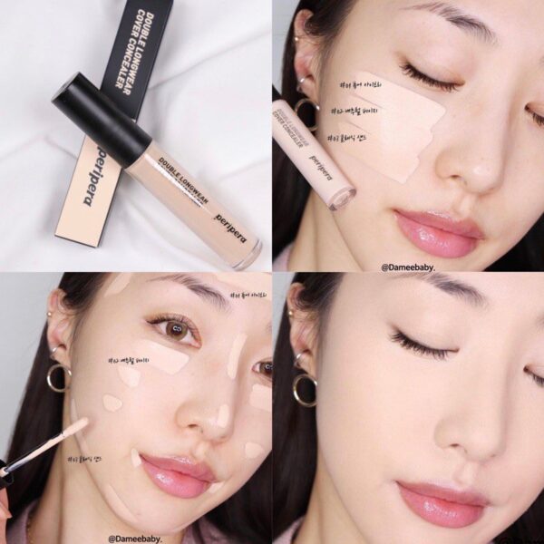 Che Khuyết Điểm Peripera Double Longwear Cover Concealer - Image 3
