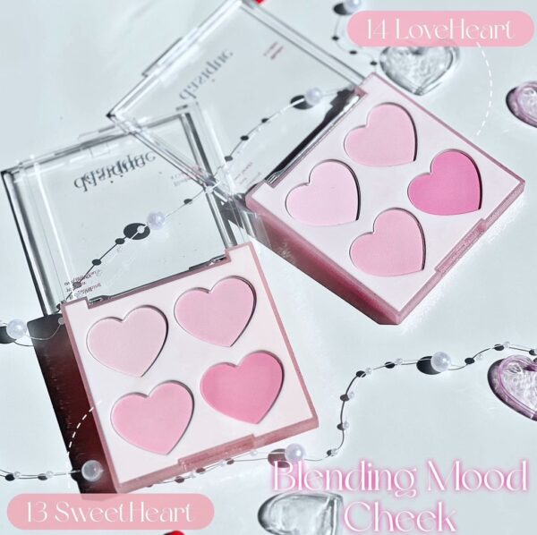 Má Hồng Dasique Blending Mood Cheek 4 Ô Sweet Heart Edition - Image 7