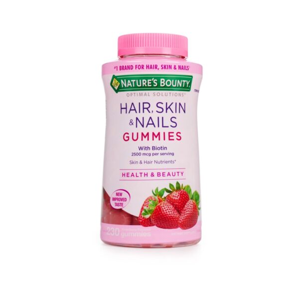 Kẹo Nature’s Bounty Hair, Skin & Nail Gummies 230 viên - Image 3