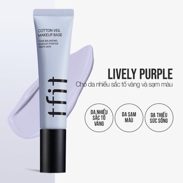 Kem Lót Tfit Cotton Veil Makeup Base 30ml - Image 5