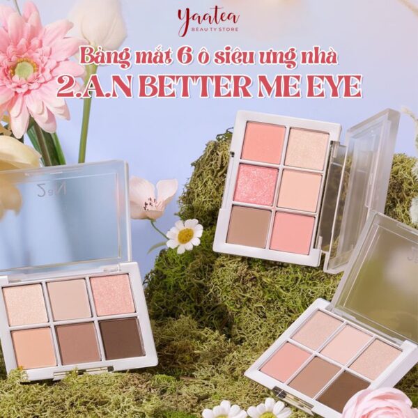 Bảng mắt 2aN Better Me Eye 6 ô - Image 2