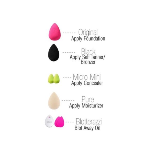 Mút Beauty Blender Tách Set Đen - Image 5