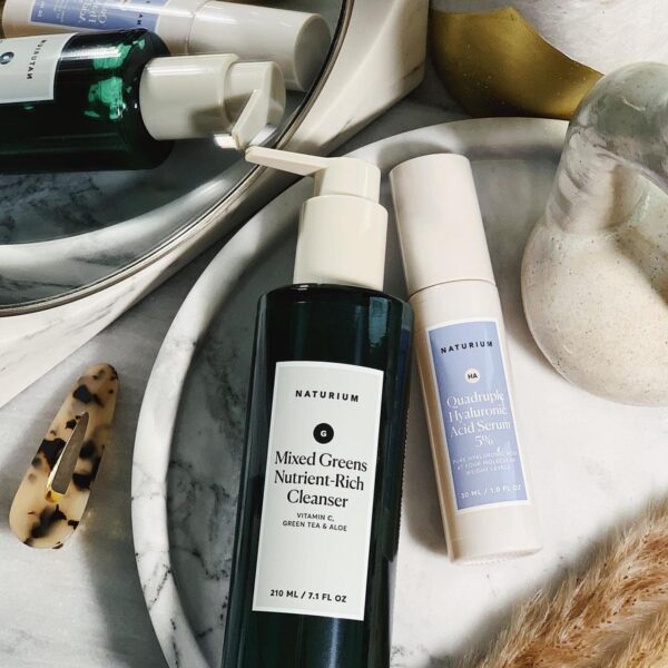 SRM Naturium Mixed Greens Nutrient-Rich Cleanser 210ml - Image 4