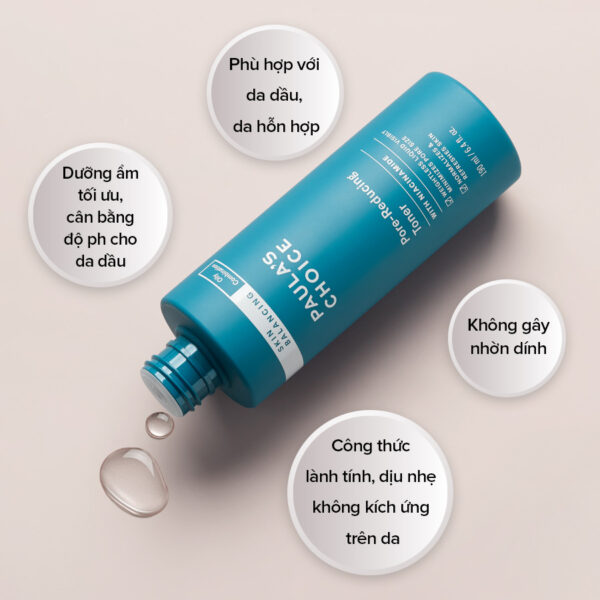 [CHIẾT KHẤU 20%] Nước Hoa Hồng Paula's Choice Pore Reducing 190ml - Image 3
