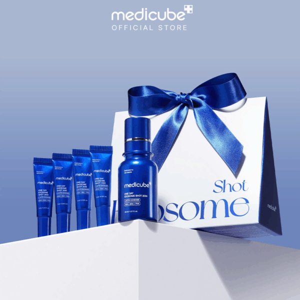 Serum Medicube AHA+BHA+PHA One Day Exosome Shot 2000 30ml - Image 5