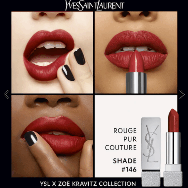 Son YSL Rouge Pur x Zoe Kravitz - Image 14