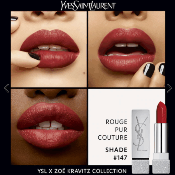 Son YSL Rouge Pur x Zoe Kravitz - Image 15