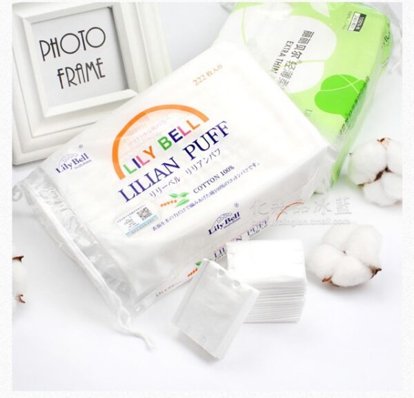 Bông Tẩy Trang Lily Bell Puff Cotton - Image 2