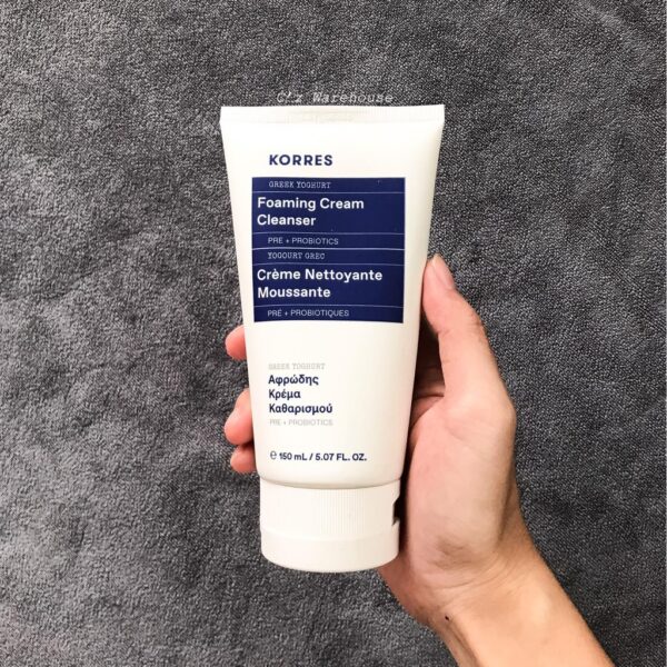 Sữa Rửa Mặt Korres Greek Yoghurt Foaming Cream Cleanser 150ml - Image 5