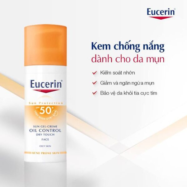 Kem Chống Nắng Eucerin Oil Control SPF 50+ PA+++ - Image 5