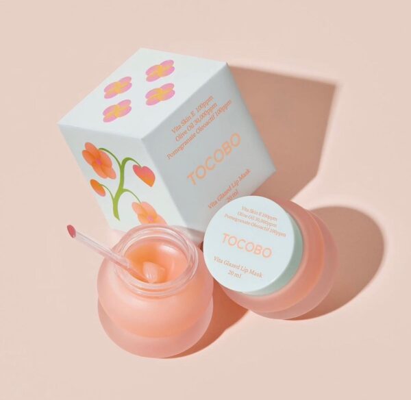 Mặt Nạ Dưỡng Môi Tocobo Vita Glazed Lip Mask 20ml - Image 2