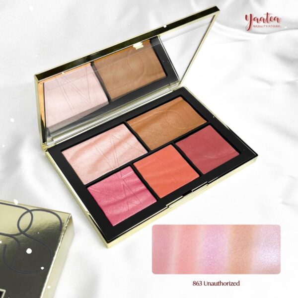 Bảng Má Hồng Nars Pure Luxury Light Reflecting Cheek & Eye 5 Ô - Image 4