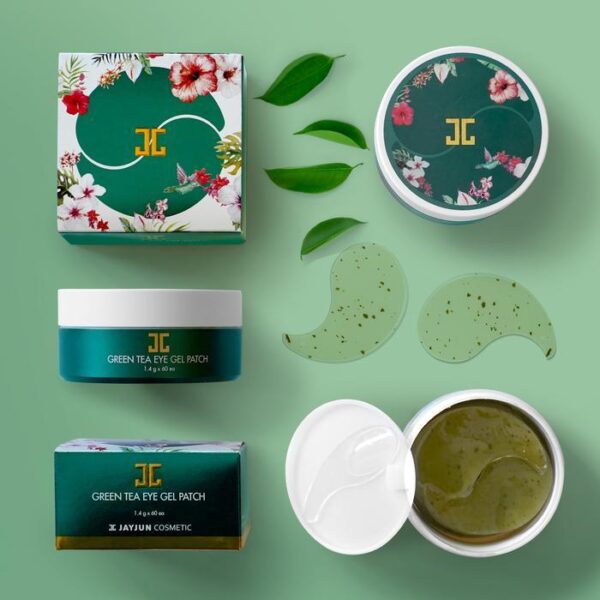 Mặt Nạ Mắt JayJun Green Tea Eye Gel Patch - Image 5