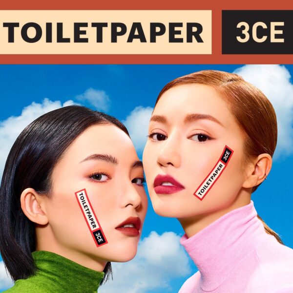 Son Kem 3CE Velvet Lip Tint Toiletpaper - Image 2