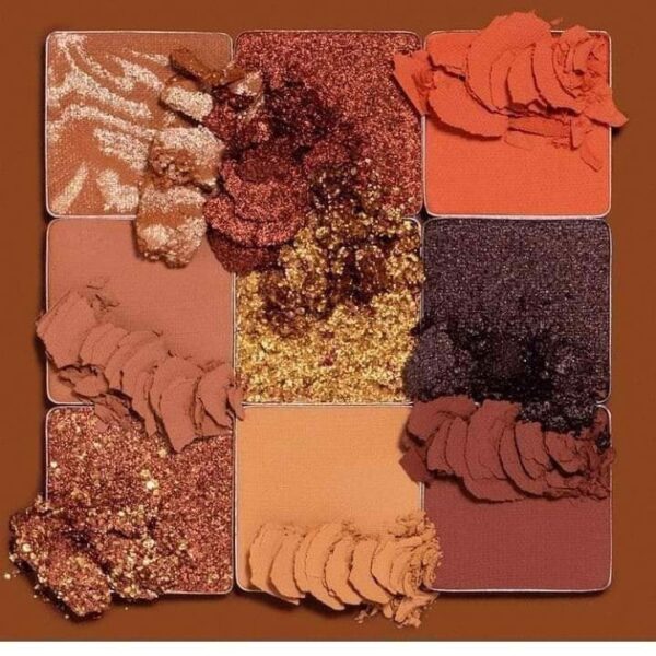 Bảng Mắt Huda Obsessions 9 Ô Caramel Brown - Image 2