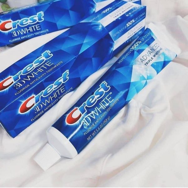 Kem Đánh Răng Crest 3D Advanced Whitening 147G - Image 2