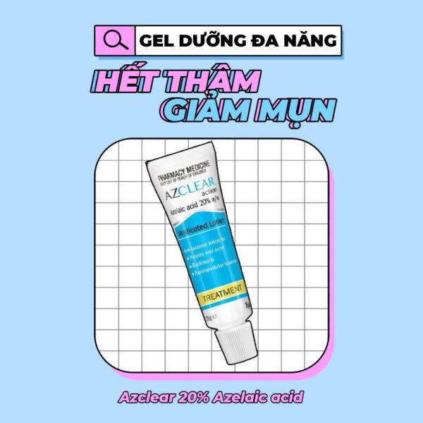 Kem trị mụn Azclear Action lotion 20% Azelaic Aicd - Image 3