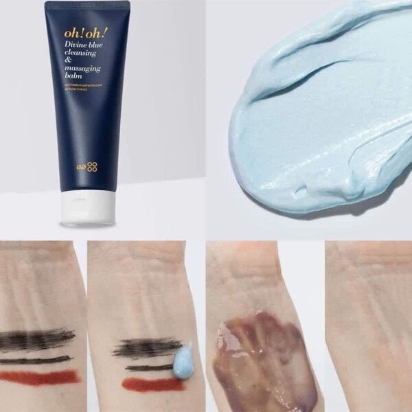 Sáp Tẩy Trang Oh!Oh! Divine Blue Cleansing & Massaging Balm 150ml - Image 2