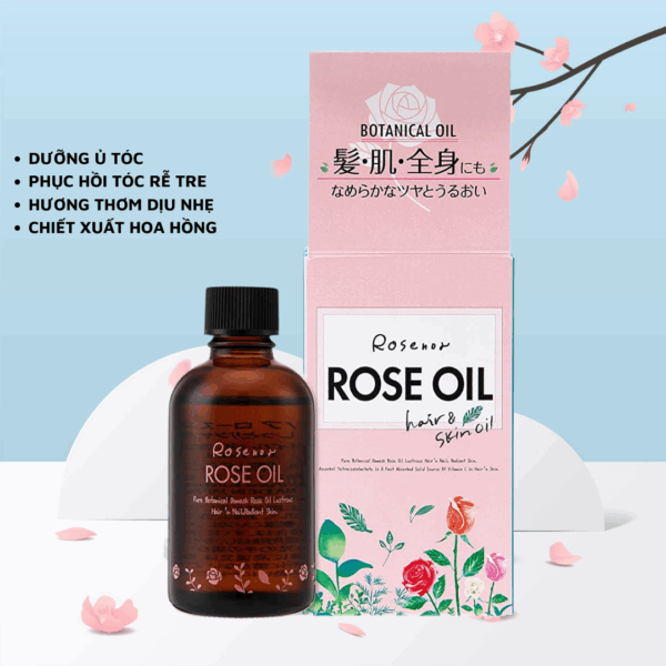 Dầu dưỡng Botanical Rosenoa Rose Oil 60ml - Image 4