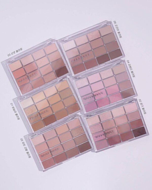 Bảng Mắt WakeMake Soft Blurring 16 Ô 14G - Image 2