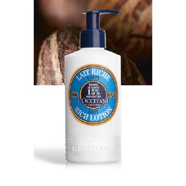 Body Lotion Loccitane lait riche 250ml - Image 6