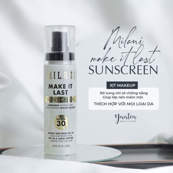 Xịt Makeup Milani Make It Last 60ml - Image 6
