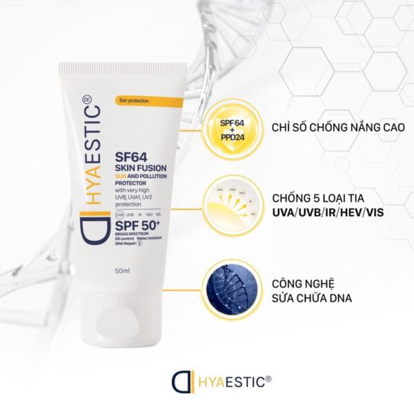 Kem Chống Nắng Hyaestic SF64 Skin Fusion 50ml - Image 2