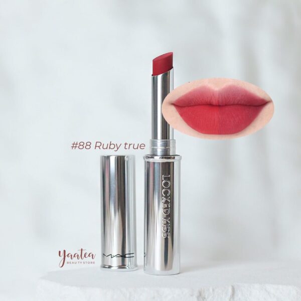 Son Thỏi Mac Locked Kiss 24HR Lipstick - Image 12