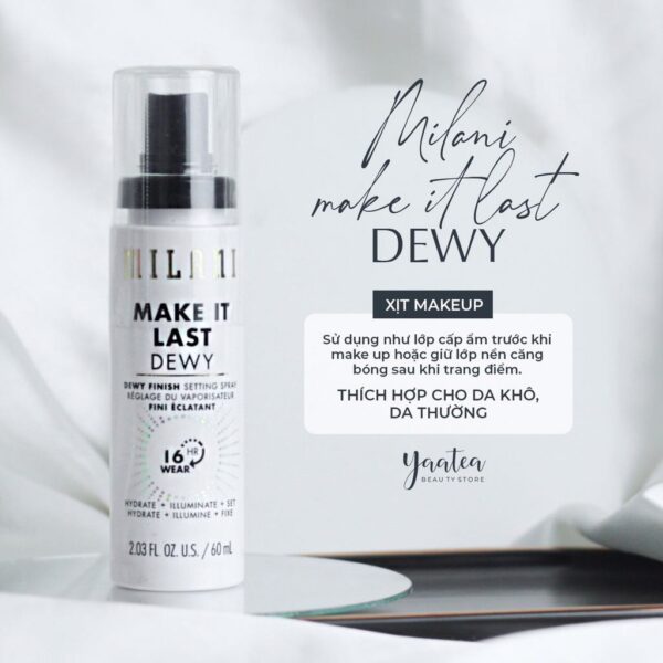 Xịt Makeup Milani Make It Last 60ml - Image 9