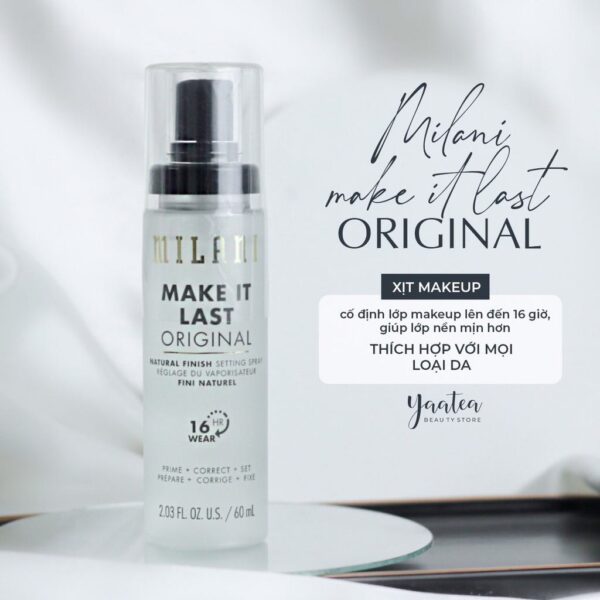 Xịt Makeup Milani Make It Last 60ml - Image 7