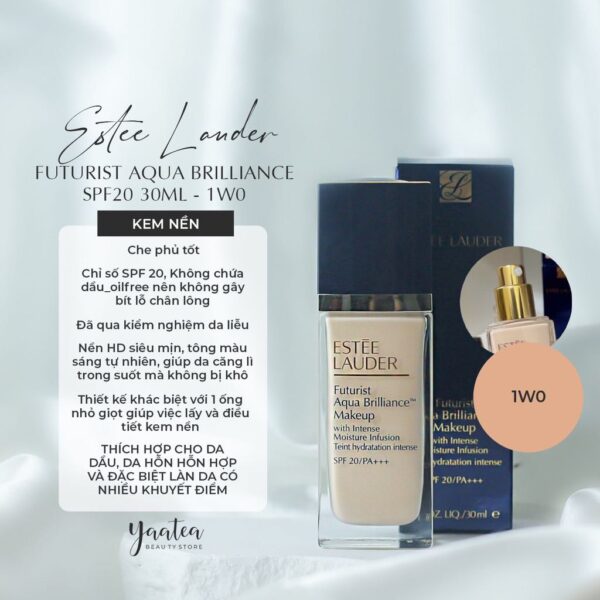 Kem Nền Estee Futurist Aqua Brilliance SPF20 30ml - Image 2