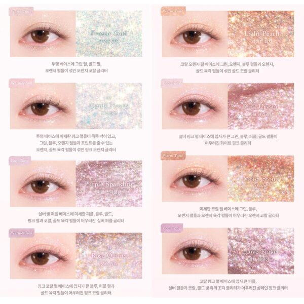 Nhũ Mắt Dasique Starlit Jewel Liquid - Image 3