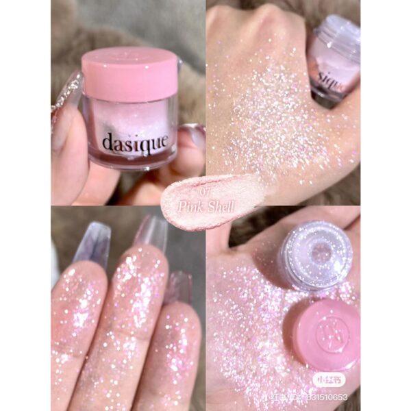 Nhũ Mắt Dasique Starlit Glitter Powder - Image 8