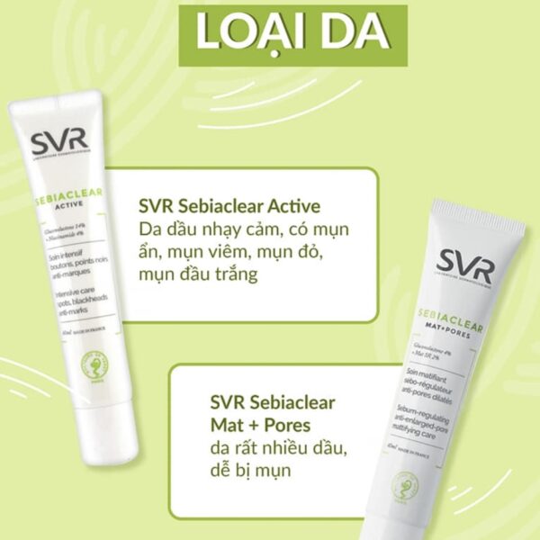 Kem Dưỡng SVR Sebiaclear Active 40ml CT - Image 6