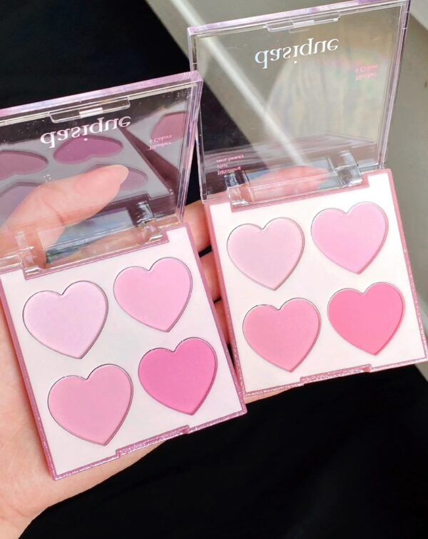 Má Hồng Dasique Blending Mood Cheek 4 Ô Sweet Heart Edition - Image 3