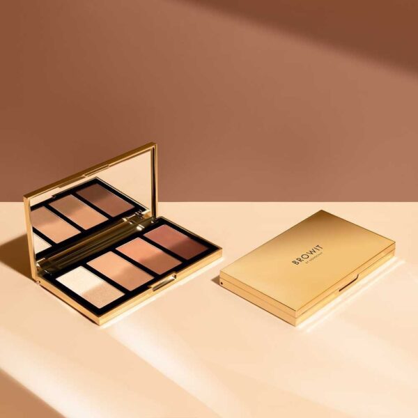 Bảng Highlight & Contour 4 Ô Browit By Nongchat - Image 3