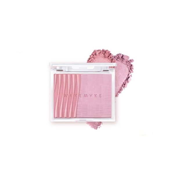Má Hồng WAKEMAKE Sheer Layering Dual Blusher