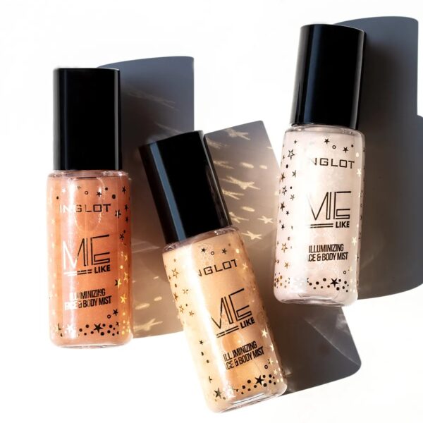 Xịt Nhũ Inglot ILLuminizing Face & Body Mist - Image 4
