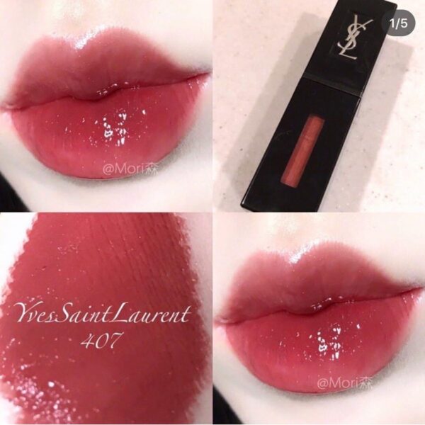 Son Kem YSL Vinyl Cream Lip Stain - Image 8