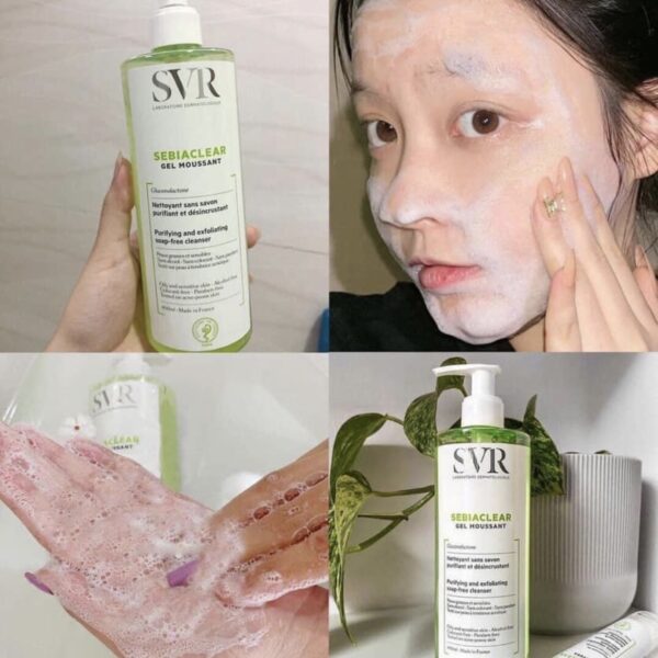 SRM SVR Sebiaclear Gel Moussant 400ml CT - Image 3