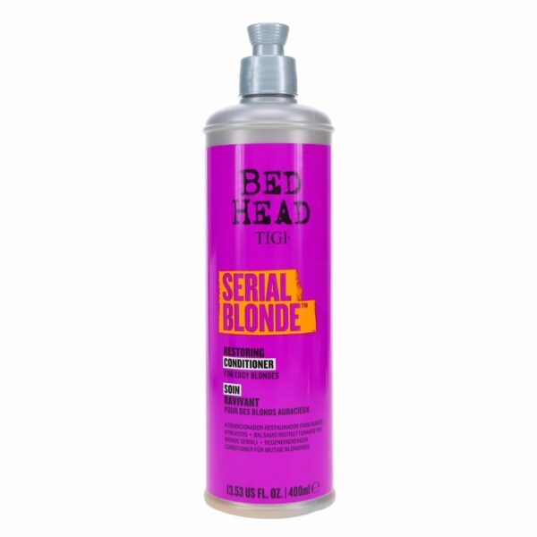 Dầu Gội Xả TiGi Serial Blonde Restoring 400ml - Image 3