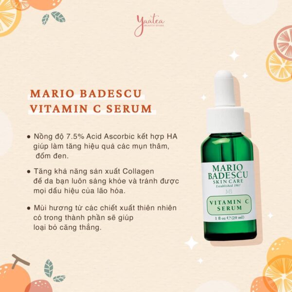 Serum Mario Badescu Vitamin C 29ml - Image 3