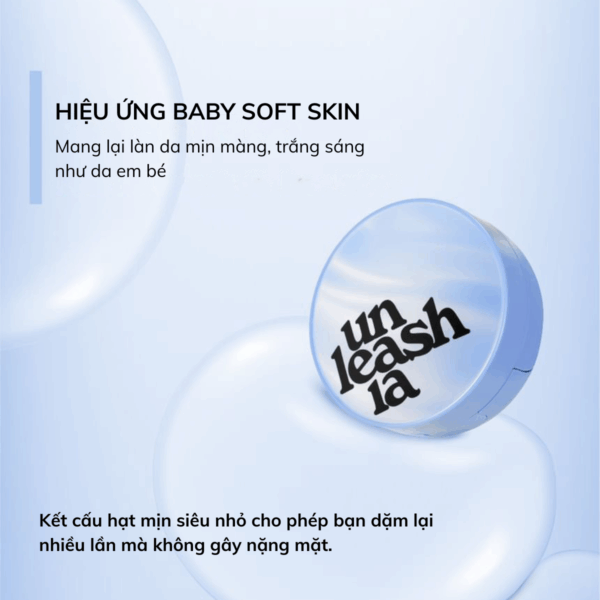 Cushion Unleashia Babe Skin Baby Blue 15g - Image 5