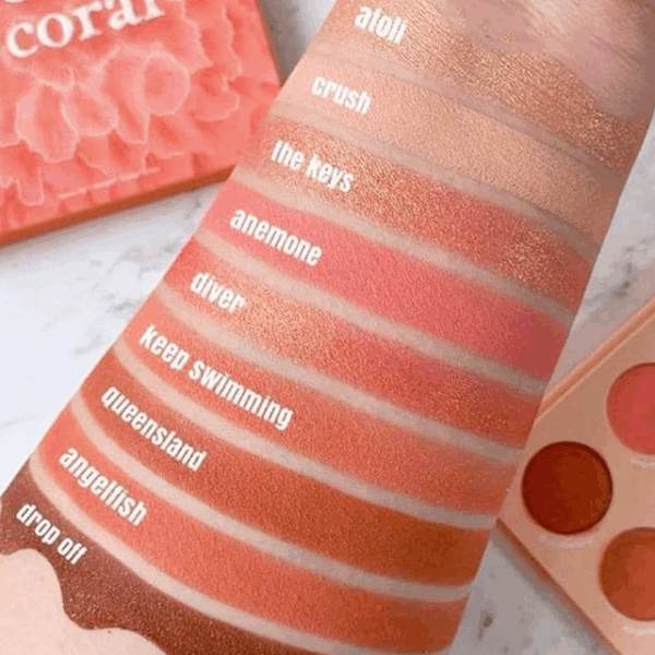 Bảng Phấn Mắt Colourpop Coast To Coral - Image 3