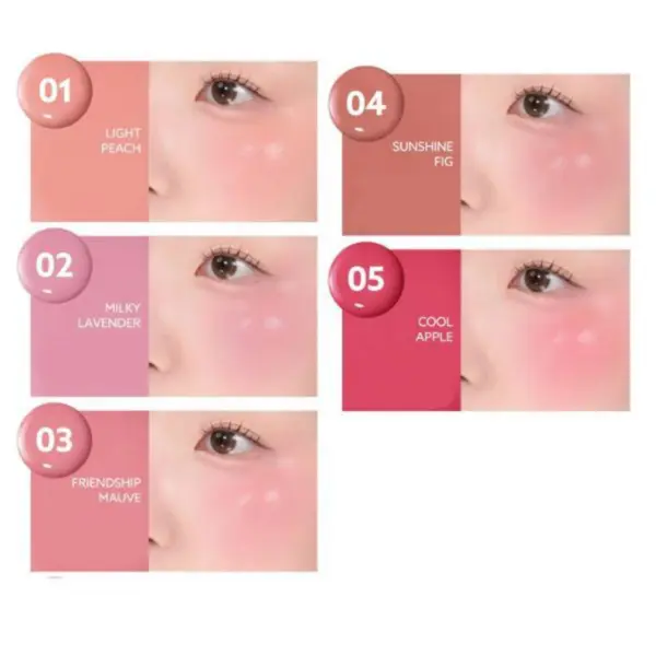 Má Hồng Kem Peripera Syrupy Tok Cheek 9g - Image 8